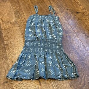 Skemo Girls Dress Green and White Size XL